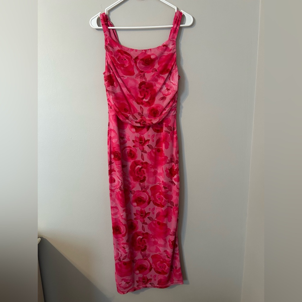 Floral Pink Dress